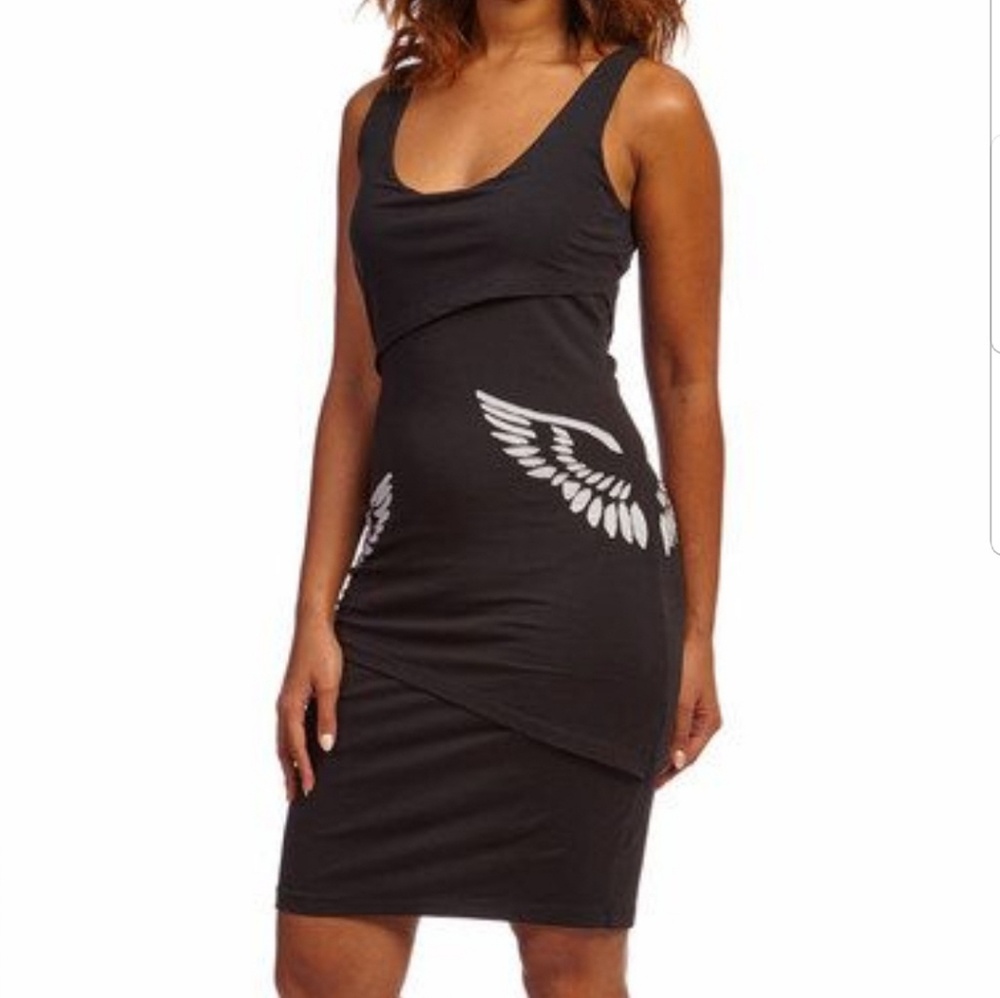 Synergy organic small black dress